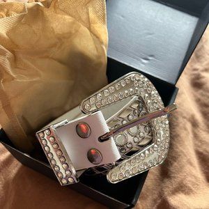 Rhinestone Studded Western Women's Belt | Size XS/S *NEVER WORN*